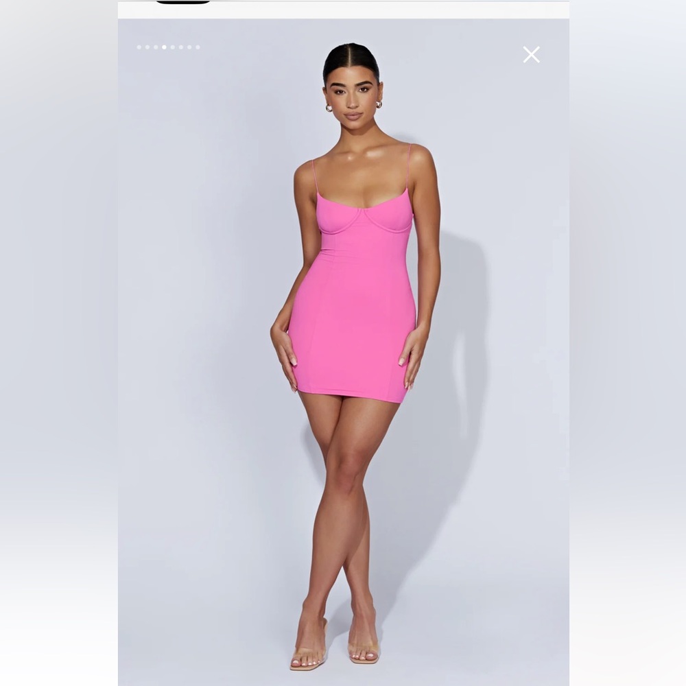 MESHKI - Misty Contour Mini Dress